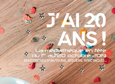 20 ans de la médiathèque Airvaudais-Val du Thouet